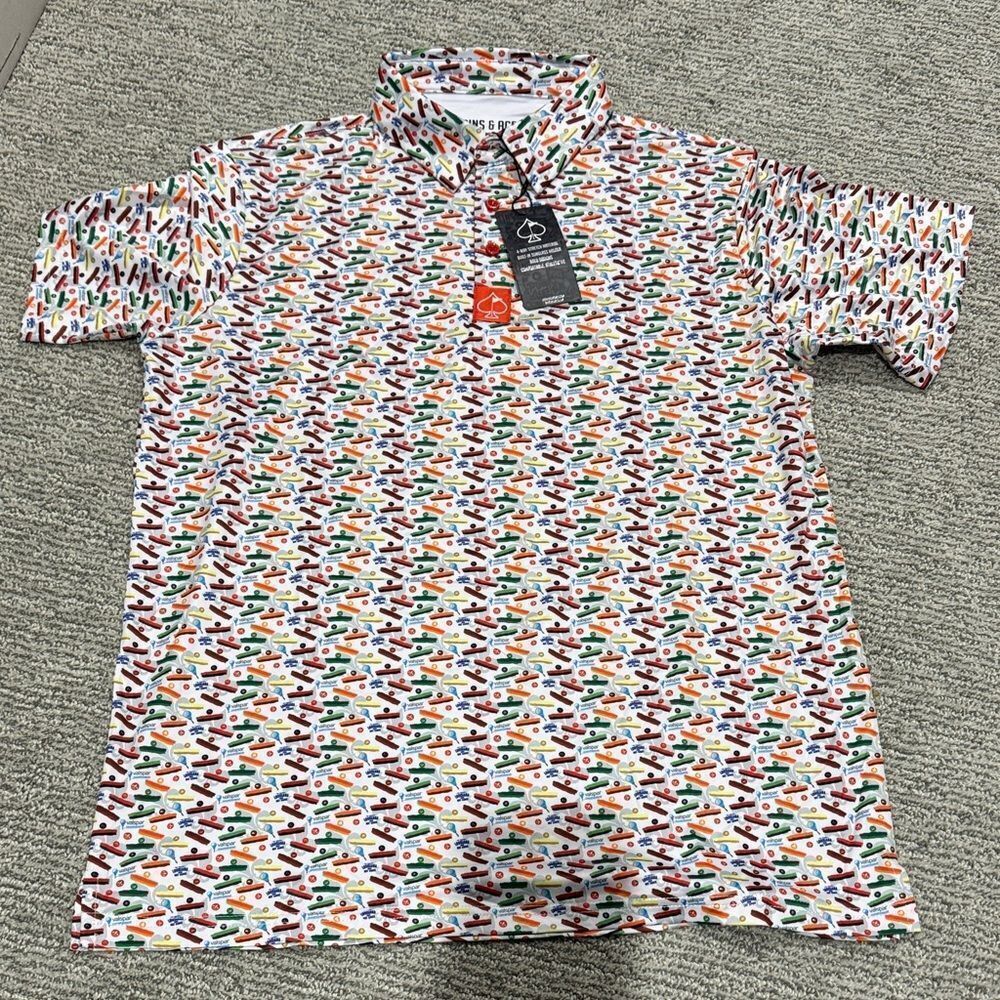 Vibrant Multicolor Men's Polo Shirt